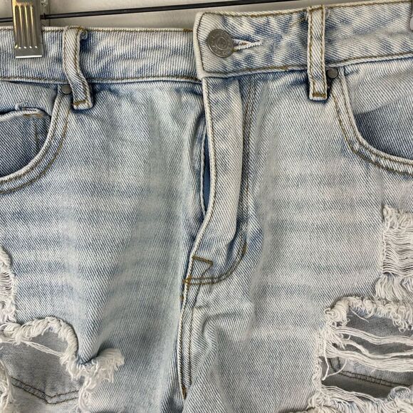 PacSun High Rise Festival Denim Shorts Size 26 EUC - Picture 3 of 6